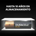 4 pilhas AA Alcalinas Duracell PLUS, pilhas AA LR6 1,5V