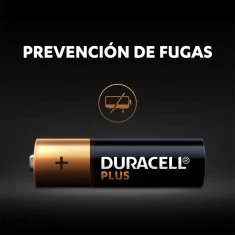 4 pilas AA Alcalinas Duracell PLUS, Pilas AA LR6 1.5V