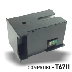 Réservoir de maintenance Epson T6711, remplace C13T671100, marque générique