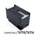 Tanque de mantenimiento Epson T6715, T6716 | Reemplaza C13T671600, C13T671500 | Marca genérica