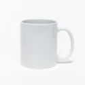 Mug AAA+ pour sublimation, céramique blanche, taille 11oz