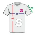 T-shirt para sublimar, unissex, tecido 100% poliéster branco de 160gr