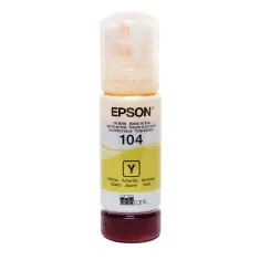 Tinta Epson Ecotank 104 Amarilla (botella de 65ml)