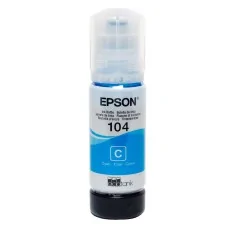 Tinta Epson Ecotank 104 Ciano (garrafa de 65ml)