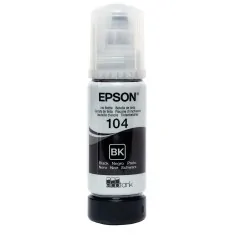 Tinta Epson Ecotank 104 Preta (garrafa de 65ml)