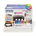 Impresora de Sublimación A4 Epson Ecotank y tintas Sublinova Smart con perfil ICC