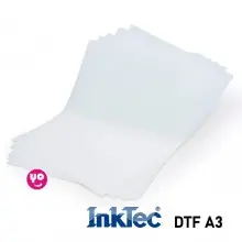 Film DTF A3, Paquete de 100 láminas, DIN A3, InkTec