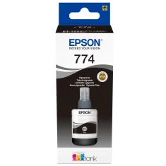 Tinta Epson Ecotank 774 | Garrafa de Tinta Pigmentada Preta | Marca Epson