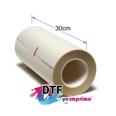 Film DTF 30 cm mat, 75 microns, peeling à chaud (bobine 100m)