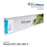 Eco-Sol MAX 3 ciano claro , Tinteiro compatível com InkTec EcoNova para Roland, 440ml