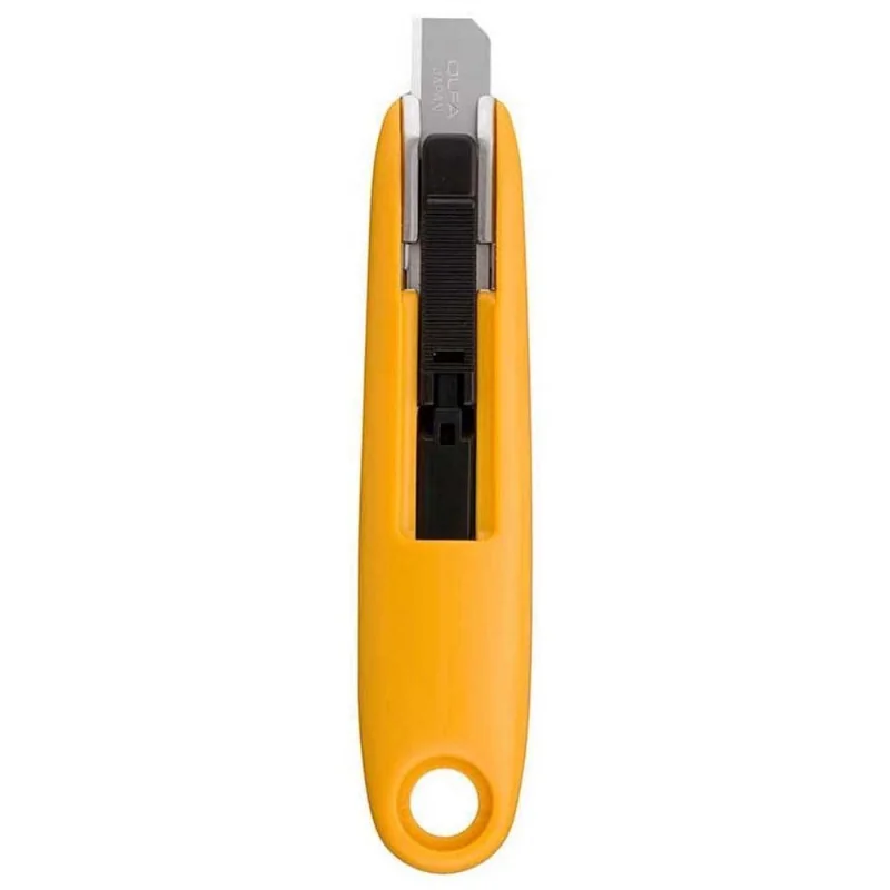 Cúter seguridad con cortador de precinto retracción cuchilla semiautomática  SK-9 OLFA - Madriferr