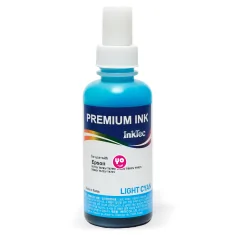 Tinta 107 Inktec para Epson EcoTank, cian claro. Botella de 100 ml