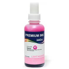 Tinta 107 Inktec para Epson EcoTank, magenta claro. Botella de 100 ml
