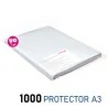 1000 feuilles de papier de protection thermocollant A3, économique et efficace