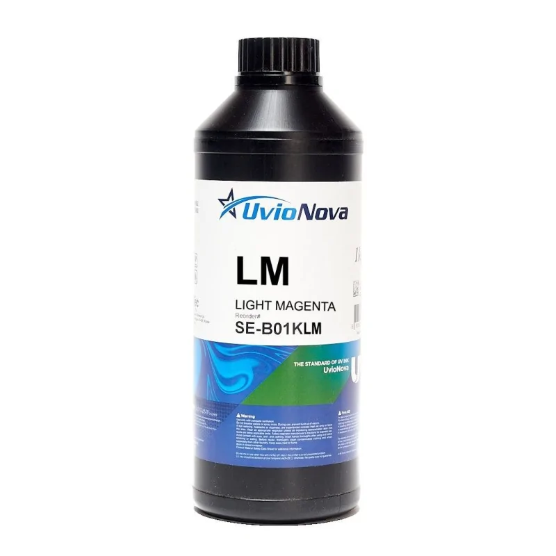Tinta UV InkTec SE Magenta Claro para cabezales Epson y DTF-UV (1 kg)