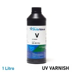 Verniz UV InkTec para impressoras com cabeça de impressão Epson (garrafa de 1 litro)