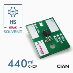 Chip HS para Mimaki JV5 (Cian)