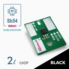 Chip SB54 para Mimaki MBIS de 2 litros (Negro)