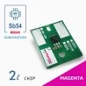 Chip SB54 para Mimaki MBIS 2 litros (Magenta) - yoimprimo