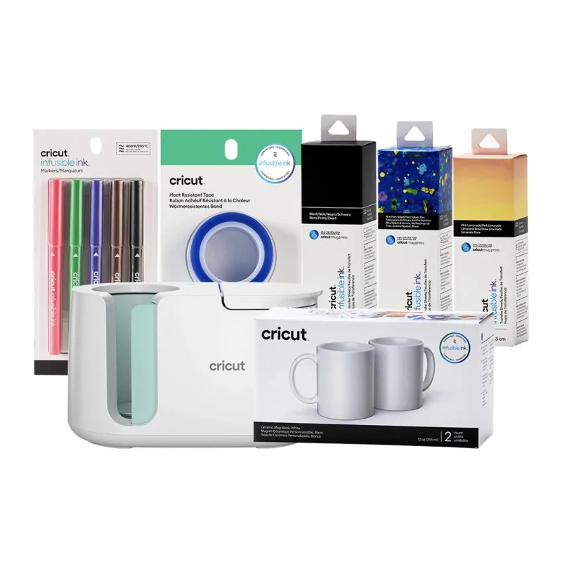 Mug Press, Cricut Starter Pack (Starter Bundle)