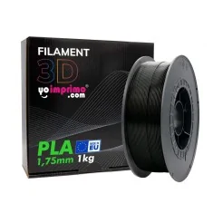 Filament PLA Noir ø1,75 mm (Bobine de 1kg)