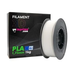 Filamento PLA Blanco ø1,75 mm (bobina 1kg)