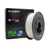 Filament PLA 3D, gris clair. ø1,75 mm (1kg) - Fabriqué en UE