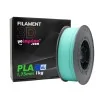 Filament PLA 3D, bleu turquoise. ø1,75 mm (1kg) - Fabriqué en UE