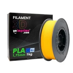 Filament PLA Jaune ø1,75 mm (bobine de 1kg)