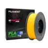 Filament PLA 3D, jaune. ø1,75 mm (1kg) - Fabriqué en UE