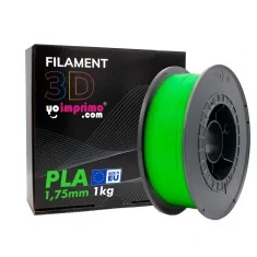Filamento PLA Verde Flúor ø1,75 mm (bobina 1kg)
