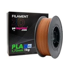 Filament PLA marron ø1,75 mm (bobine de 1kg)
