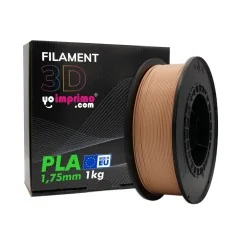 Filamento PLA Marrom Claro ø1,75 mm (carretel de 1kg)