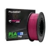 Filament PLA 3D, magenta. ø1,75 mm (1kg) - Fabriqué en UE