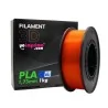 Filamento PLA 3D, Laranja Flúor. ø1,75 mm (1kg) - Fabricado na UE