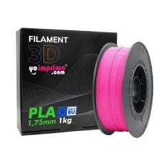 Filament PLA Rose Fluor ø1,75 mm (bobine de 1kg)