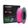Filament PLA 3D, rose fluor. ø1,75 mm (1kg) - Fabriqué en UE