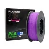 Filament PLA 3D, Violet. ø1,75 mm (1kg) - Fabriqué en UE