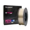 Filament PETG pour 3D transparent. ø1,75 mm (1 kg) - Fabriqué en UE