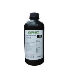 Tinta UV ORIC i3200, preta (1 litro)