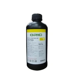 Tinta UV ORIC i3200, Amarilla (1 litro)