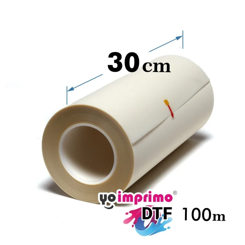 Film DTF 30cm, mate, 90 micras, antiestático (bobina 100m)