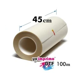 Film DTF 45cm, mate, 90 micras, antiestatico (bobina 100m)