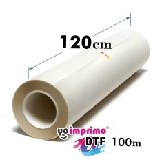 Film DTF 120cm, mat, 90 microns, antistatique (bobine 100m)