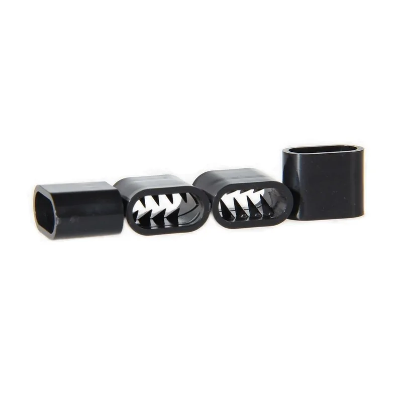 Lot De 50 Fermoirs événement NBEADS - Serrure Coulissant à Sens Unique, Blanc, Pour Bracelets Festivals