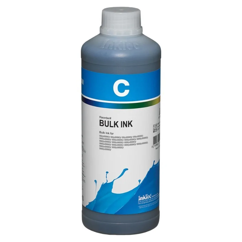 Encre 1L pour imprimantes Canon MAXIFY, CYAN, InkTec