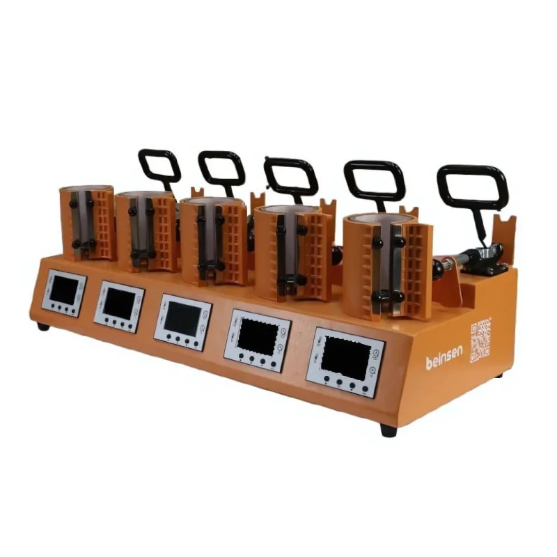 Plancha de sublimación para 5 tazas, Beinsen Sore