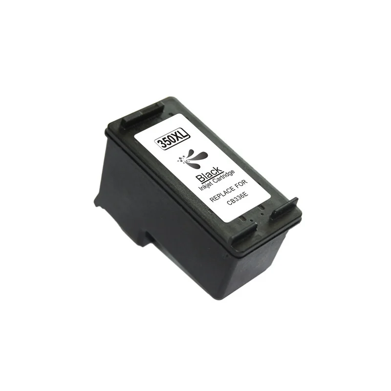 Tinteiro de tinta compatível HP350XL, Preto