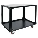Table à roulettes pour presses à chaud et machines (98 cm x 88 cm)