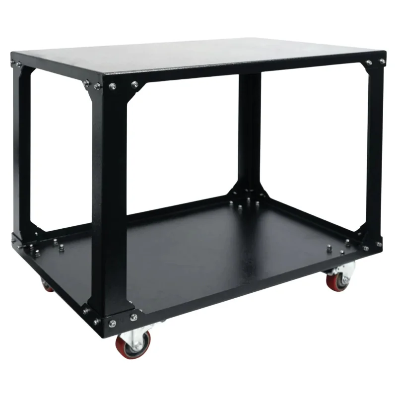 Mesa com rodas para prensas térmicas e máquinas (98cm x 88cm)